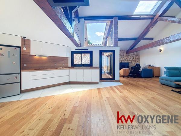 Duplex avec cour