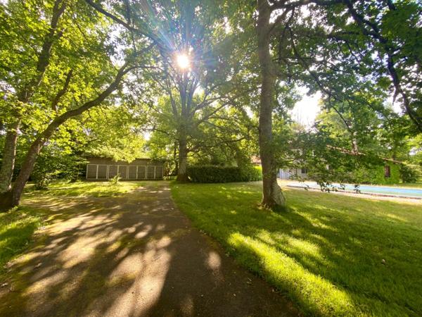 Très grande Maison Landaise de 280M2 avec piscine et grand terrain boisé de chênes à SAINT PIERRE DU MONT (40)