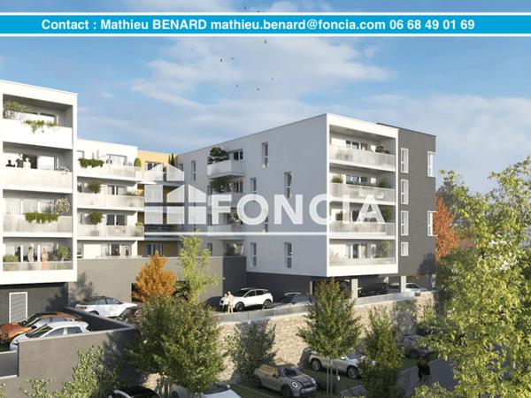 Location Appartement 2 pièces 46.92 m² - Petit-couronne 76650