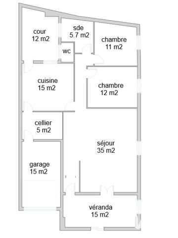 Maison à vendre 3 pièces 90 m² Sérignan