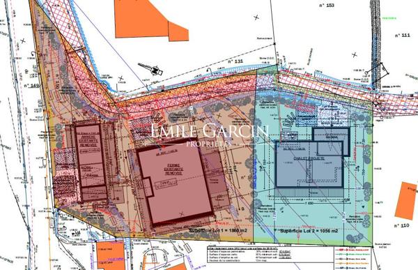 A vendre  - Terrain constructible avec Pc obtenu / Megève Rochebrune