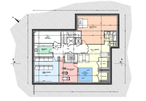 A vendre  - Terrain constructible avec Pc obtenu / Megève Rochebrune