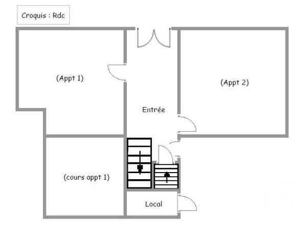 Immeuble à vendre  171 m2 ECROSNES - 28
