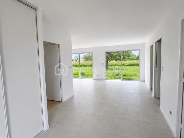 À Longages, à seulement 15 minutes de Muret et avec un accès rapide vers Toulouse, découvrez cette maison neuve T4 de 92 m², située dans un chemin au calme, à proximité des commerces et commodités.

Dernière maison disponible sur un ensemble de trois constructions neuves, elle est actuellement en cours de finalisation et sera disponible dès décembre.

Entièrement de plain-pied, elle offre une belle pièce de vie lumineuse avec espace cuisine ouvert. La cuisine est à prévoir par les futurs acquéreurs, vous laissant ainsi la liberté de l’aménager entièrement selon vos goûts et vos besoins.

L’espace nuit se compose de trois chambres avec parquet, d’une salle d’eau avec douche et de deux WC, dont un indépendant.

Implantée sur une parcelle d’environ 250 m², la maison bénéficie d’environ 76 m² d’espaces extérieurs privatifs, répartis entre un espace à l’avant et un jardin à l’arrière. Un garage complète l’ensemble.

Côté confort, tout a été pensé pour répondre aux standards actuels : pompe à chaleur avec climatisation réversible, ballon thermodynamique, volets roulants électriques, carrelage dans les pièces de vie et parquet dans les chambres.

La maison est conforme à la RE 2020 et aux normes PMR. Elle bénéficie des garanties décennales et dommage-ouvrage.

Frais de notaire réduits : environ 3 %.

Une belle opportunité pour profiter du confort d’une maison neuve, dans un environnement calme et agréable.

Contactez-moi pour plus d’informations ou pour organiser une visite sur place.