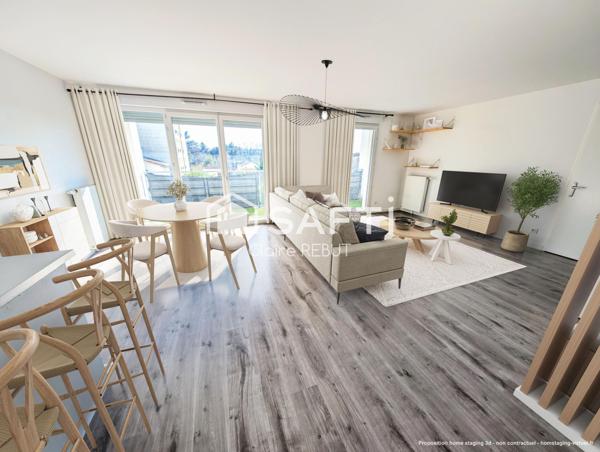 F4 80M² Bondy centre ville 8 mn à pied du T4