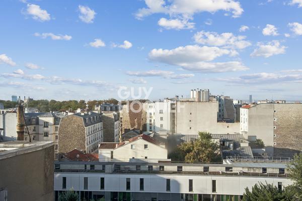 2 pièces en dernier étage avec vue dégagée - GAMBETTA