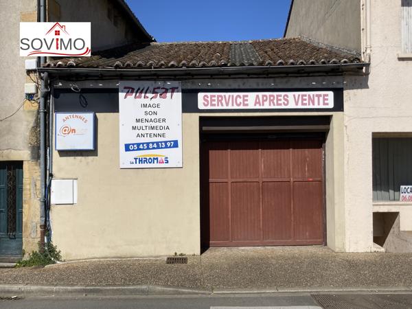 AU COEUR DE LA VILLE, IMMEUBLE À USAGE COMMERCIAL ET HABITATION