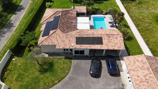 Maison contemporaine avec piscine, dépendances et grand jardin – Marcellus Détails des diagnostics énergétiques