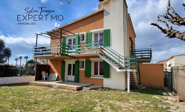 Marseillan (34340) T2 avec terrasse, parking et petit jardin