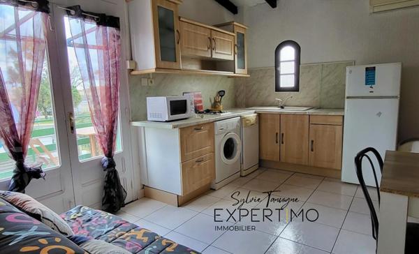 Marseillan (34340) T2 avec terrasse, parking et petit jardin