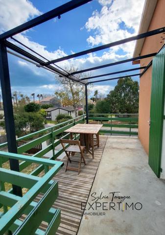 Marseillan (34340) T2 avec terrasse, parking et petit jardin