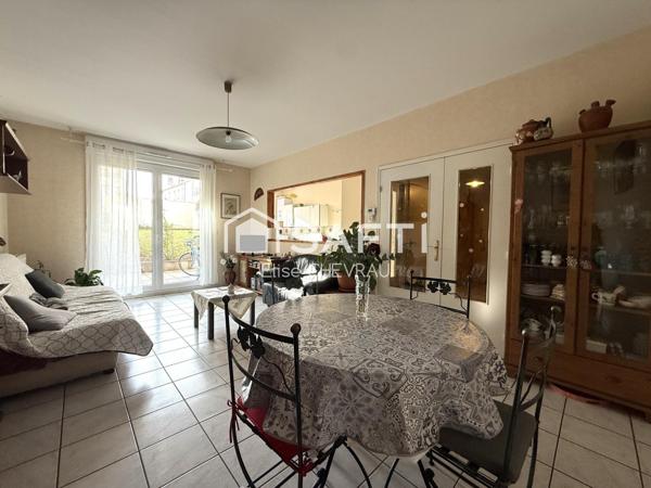 Appartement T3 lumineux avec terrasse