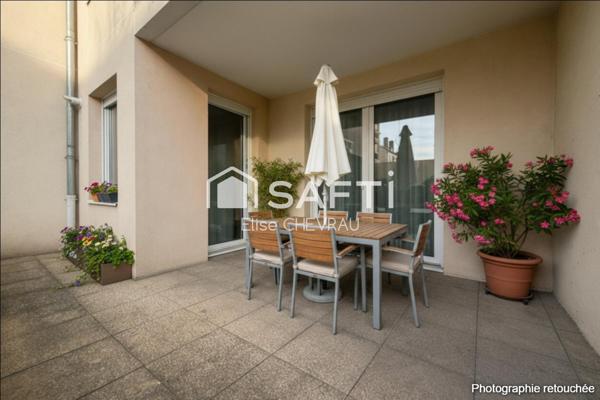 Appartement T3 lumineux avec terrasse