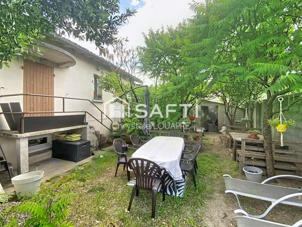 Maison de ville 3 chambres, jardin, Garage
