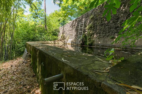 Maison de famille construite autour d’une chapelle désacralisée avec vue d’exception