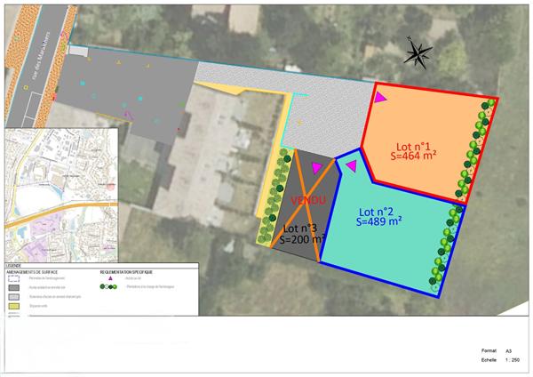 Terrain à vendre à Lagord 464 m2 , Lagord