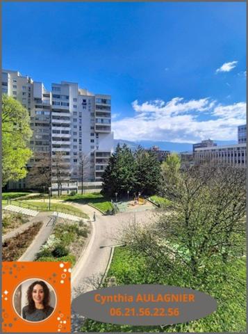 Appartement T3 avec balcons, cave et garage en sus