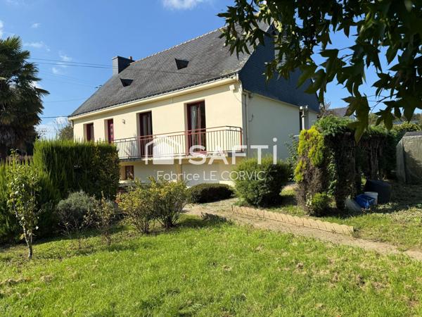 A BAUD, DANS HAMEAU, MAISON A RAFRAICHIR DE 103 M2 SUR TERRAIN DE 1000M2