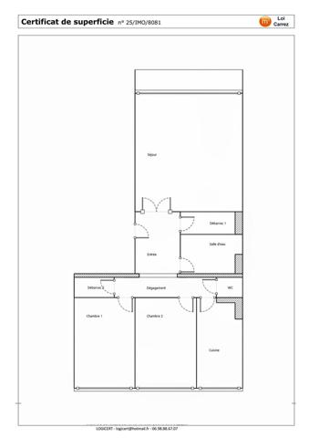 A 100 mètres des Buttes-Chaumont, sur une avenue arborée, 3 pièces 72m2 en étage élevé avec balcon