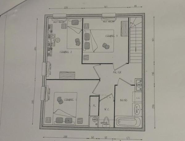 Créteil Pointe du Lac appartement F4 77 m2 en duplex Balcon 3.20 m2