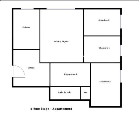 Nouveau, T4 idéal investisseurs!!! Quartier Fontaine d'Ouche