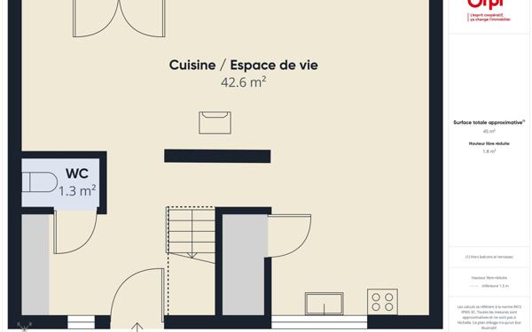 Maison à vendre    4 pièces • 89,28 m2 Les Marches