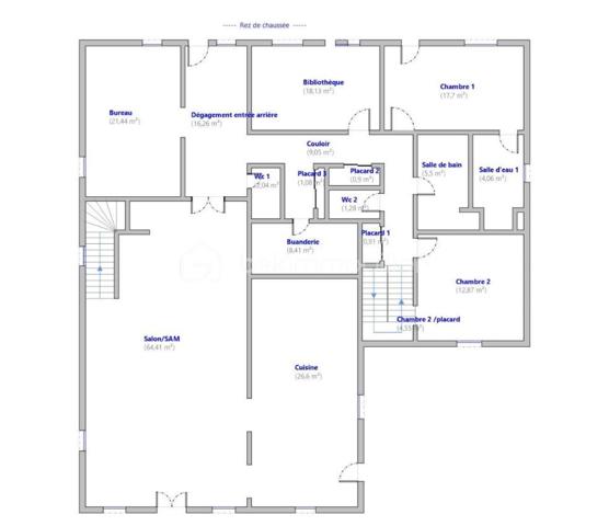 Maison de 241,51 m²