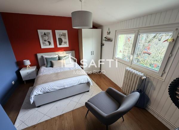 Maison 5 pièces 88m² avec jardin et garage