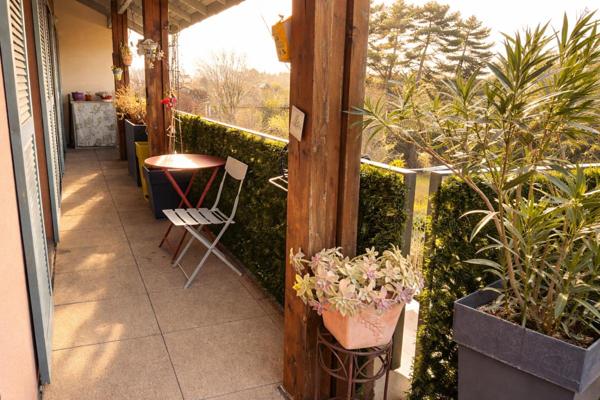 ANSE. appartement dernier étage 4 pièces 87m2, avec terrasse et garage, état nickel !