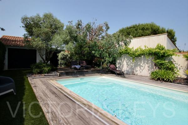 Maison à vendre avec piscine - Rivedoux-Plage.