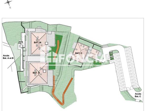 Location Appartement 3 pièces 64.8 m² - 36 AVENUE FREDERIC MISTRAL Grasse 06130