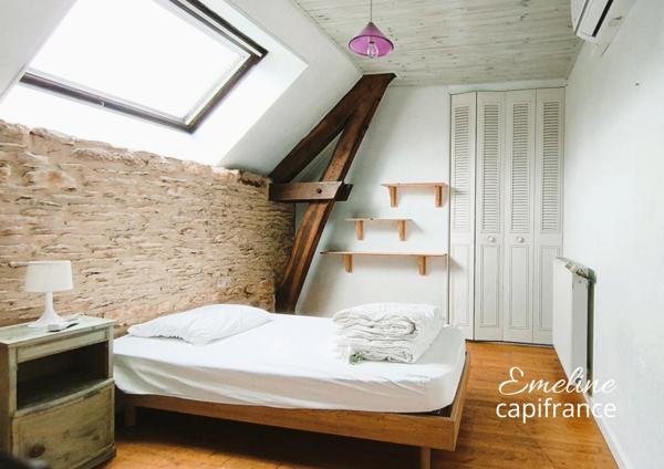 Maison de bourg avec jardinet et studio indépendant