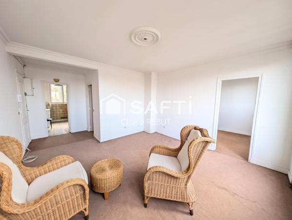 Livry-Gargan F3 de 56m² avec travaux