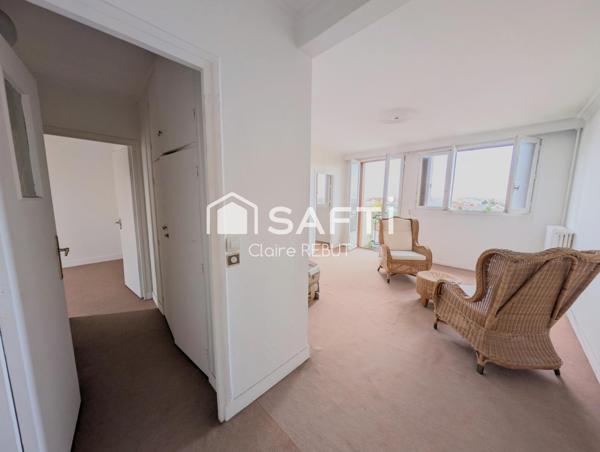 Livry-Gargan F3 de 56m² avec travaux