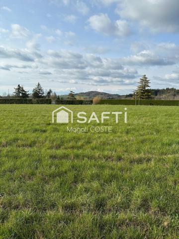 Grand terrain plat de 2604m2