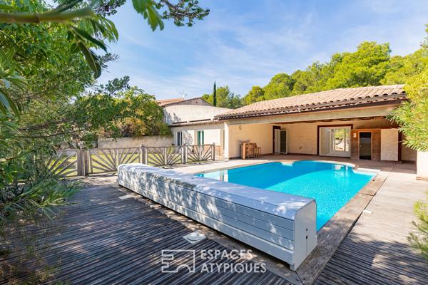 Propriété avec vue imprenable sur le Canigou et possibilité de chambres d’hôtes