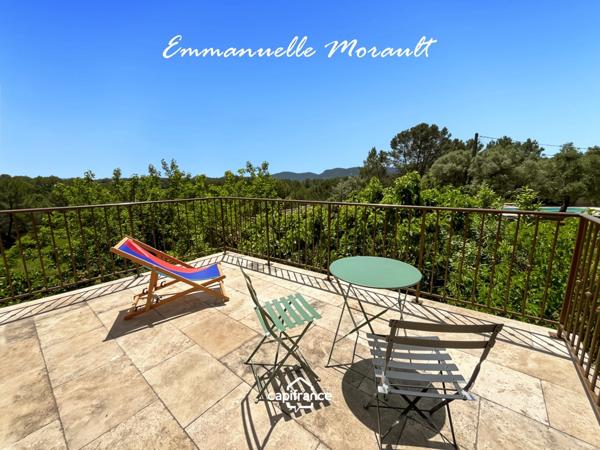 Grande Bastide Provençale - 10 pièces - terrain de 1.4 ha avec piscine, pool house et dépendances - BAGNOLS EN FORET (83)