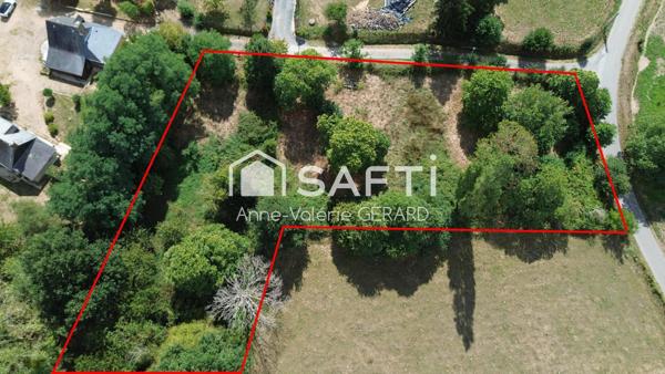 Terrain arboré 4 203 m² proche St Hilaire du Harcouet