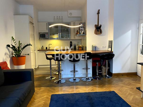 Appartement Paris 3 pièces avec terrasse et jardin
