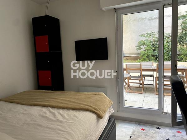 Appartement Paris 3 pièces avec terrasse et jardin