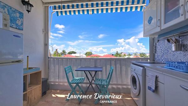 Duplex vue mer à vendre 1 pièce SAINT FRANCOIS (971)