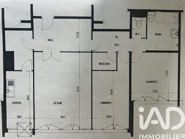 Appartement à vendre 3 pièces 77,66 m² Paris 13