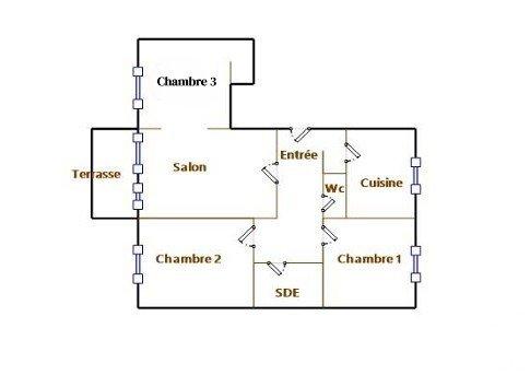 Appartement 4 pièces de 66 m² à Draguignan (83300)