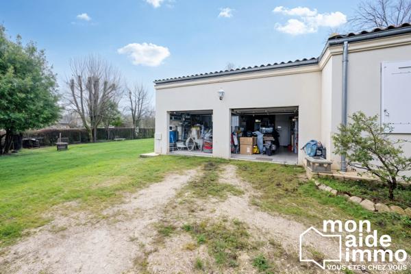 Maison de 180m² avec ses garages le tout sur une parcelle de 1600m²