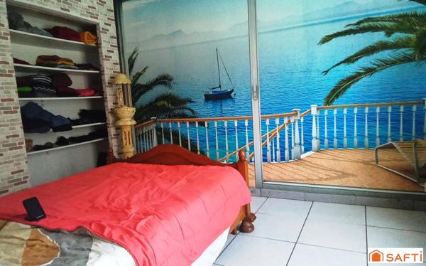 pavillon ECO, s/s sol, 2 chambres terrain rivière