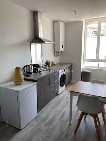 Découvrez cet ensemble immobilier composé de deux appartements, offrant une bonne
rentabilité locative et une gestion sereine.
Appartement de type F3 : Appartement agréable comprenant une entrée, un salon-séjour lumineux, une cuisine, deux chambres ainsi qu’une salle d’eau avec WC.
Vendu loué en location meublée – Loyer mensuel : 690 €.

Studio : Charmant studio meublé comprenant une entrée, une pièce de vie avec coin cuisine, ainsi qu’une salle d’eau avec WC.
Vendu libre de toute occupation – Loyer mensuel possible : 500 €.
Cet ensemble constitue une opportunité idéale pour un investisseur à la recherche d’un revenu locatif immédiat et d’un placement sécurisé.
Situé dans un secteur recherché, proche des commerces, transports et commodités, il présente un excellent potentiel patrimonial.