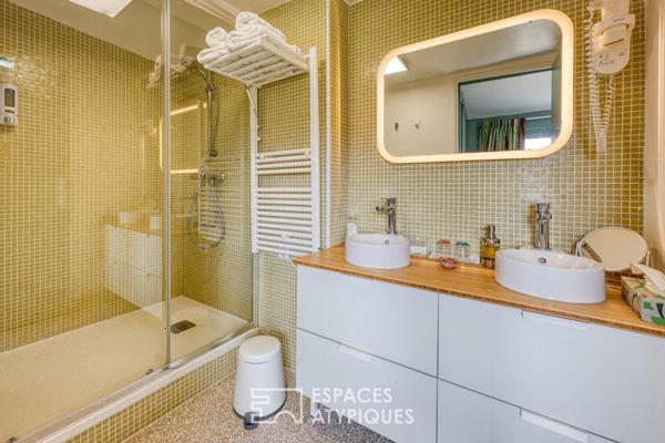 Appartement dernier étage quartier des Halles