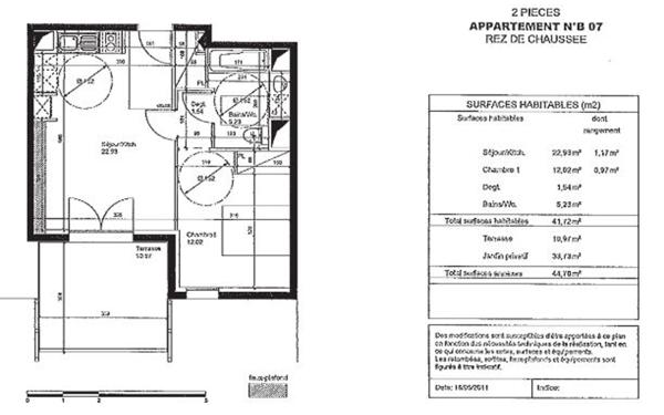 Appartement à vendre    2 pièces • 41,72 m2 Toulouse