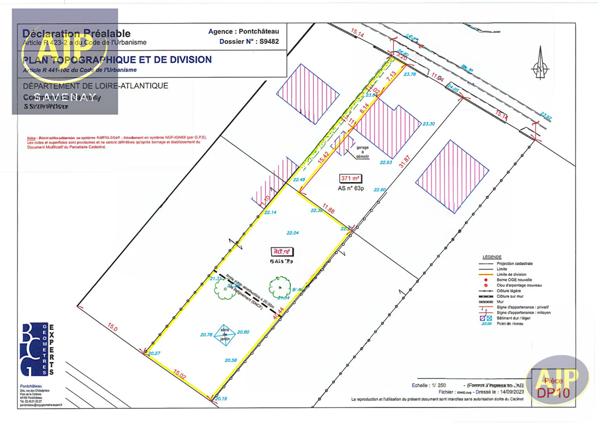 Vente terrain Savenay : 93 500 € - AJP Immobilier Savenay