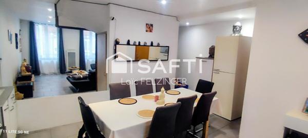 Maison 5 pièces, 4 chambres, 140m2 avec Garage